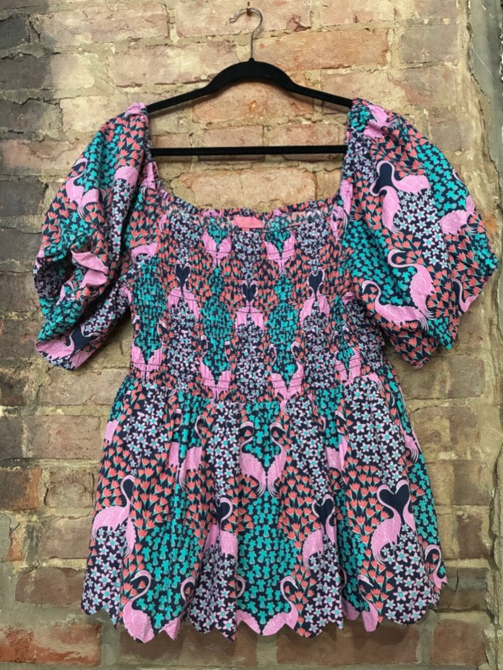 Simply Southern Navy Smocked Top